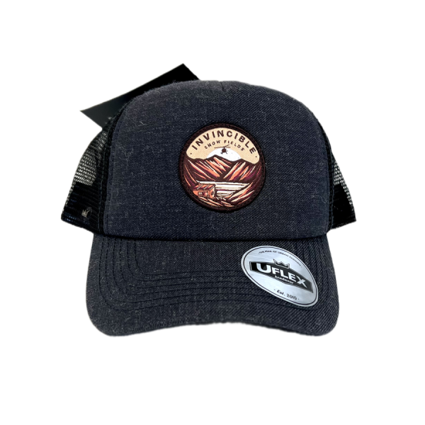 Dark Grey Snapback Trucker